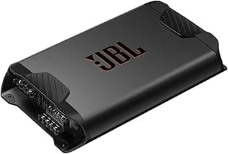 JBL Concert A704 4-Channel Car Amplifier Class AB - Car Power Amplifier with 4 x 70 Watt RMS - 1000 Watt Tip for 4 Car Speakers, or 2 Plus 1 Subwoofer or 2 Speakers