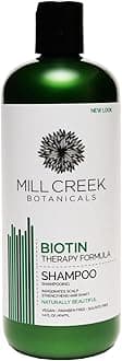Pack of 2 x Mill Creek Biotin Shampoo - 16 fl oz