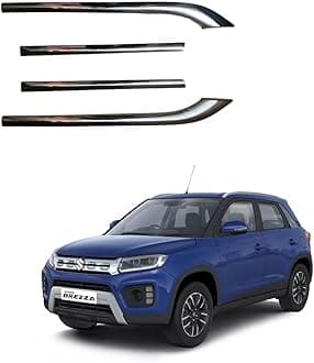 Car Door Body Side Beading/Molding/Cladding for Maruti Suzuki Vitara Brezza 2020 Set of 04