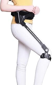 Stroke Hemiplegia Rehabilitation Training Walking Aids, Ergonomic Lightest Weight and Three-Speed Adjustment Stand Up Mobility Aid, for Elderly, Seniors & Handicap(Size:L Code,Color:Right Leg)