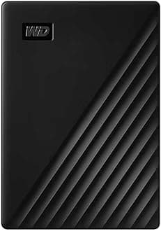 Western Digital WD Portable HDD 5TB USB 3.0 Black My Passport Encrypted Password Protection External Hard Disk / Manufacturer 3-Year Warranty WDBPKJ0050BBK-WESN Domestic Authorized Dealer Item