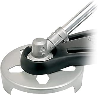 Underhill PowerTrim Pro Series Sprinkler System Heads Grass Cutter, Lawn Trimmer, 8" Diameter Round Cutting Blade, Garden Yard Tools, PTC-008