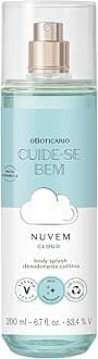 O BOTICARIO Cuide-se Bem Cloud Body Splash, Refreshing and Hydrating Fragrance Mist, 6.7 Ounce (200ml)