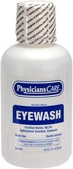 Eye Wash Solution, Sterile Isotonic Buffered Solution for Flushing & Irrigating Eyes, 16-oz Bottle