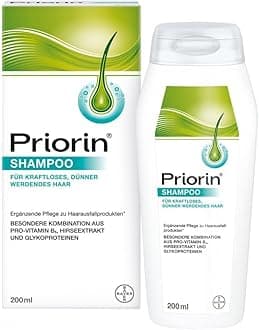 Shampoo – Hair Shampoo for Strengthening Hair – Supplementary Care for Weak Thinning Hair – Paraben and Dye Free – 1 x 200 ml
