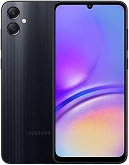 Galaxy A05 (SM-A055M/DS), 128GB 4GB RAM, Dual SIM, Factory Unlocked GSM, International Version (Wall Charger Bundle) - (Black)