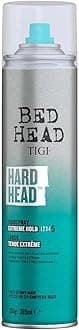 Bed Head by TIGI Hard Head Hairspray – Extra Strong Hold Hair Spray for Women and Men, Professional Salon Styling, Long-Lasting Control with Natural Shine Finish, Frizz Control and Apple Fragrance