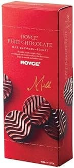 ROYCE' Pure Chocolate "Milk" - Sweet Milk Chocolates | Ideal for Baking and Desserts| No Artificial Preservatives | Japanese Chocolate from Hokkaido (20 Pieces of Chocolate)