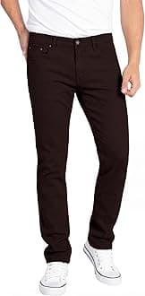 WULFUL Men's Slim Fit Skinny Stretch Comfy Jeans Denim Pants