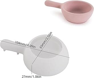 Pen Shape Candle Holder Resin Mold - Resin Casting Silicone Molds for Home Decor & Candle Making Wave Spiral Mold