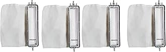 Pack of 4 Washer Lint Filter Washing Machine LG Semi Automatic Waste Collector Dust, Net Jali Bag Parts for LG Semi Automatic Washing Machine (lg 14.7 cm Semi Filter Pack of 4)