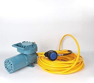 Scuba Diving air Compressor Ultra Quiet Design Pure Breathing Air With 2-Stage Filter System, 32ft Hose & Respirator