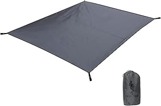 Tent Footprint Ultralight Camping Tarp Waterproof Tent Tarp Ground Sheet Mat Tarp with Drawstring Storage Bag for Outdoor Camping, Hiking, Backpacking, Picnic