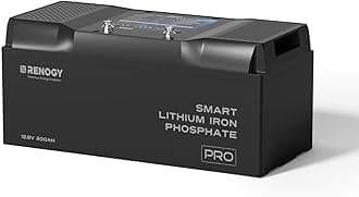 Renogy 12V 200Ah LiFePO4 Battery with Bluetooth and Self-Heating Function, 12V Lithium Leisure Battery over 5000 Deep Cycles, Backup Power for Caravan, Campervan, Motorhome, Cabin, and Trolling Motor