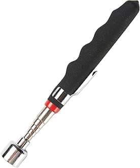 Telescoping Magnetic Pick Up Tool Extendable up to 31"-Pull Force 20 lb - Telescopic Magnet Stick - Useful for Hard-to-Reach,Sink Drains,Mechanic,Automotive