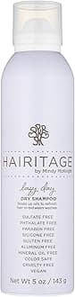 Hairitage Volumizing Dry Shampoo for Women - Adds Volume + Texture - For Dry, Dark, Blonde, Brunette + Oily Hair – Clean + Sulfate Free - Color Safe - Cherry + Amber Scent, 5oz