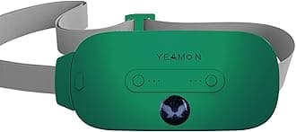 Yeamon Portable Cordless Heating Pad, Electric Waist Belt Device, 3 Heat Levels, 3 Vibration Massage Modes, Back or Belly Heating Pad for Women and Girls (Green)