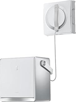 ECOVACS Winbot W2 Pro Omni Portable Window Cleaning Robot, Intelligent Cleaning with Three-Nozzle Wide-Angle Spray Technology, Win SLAM 4.0 Path Planning, Deep Edge Cleaning, 5500Pa Suction Power