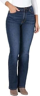 Wrangler womens High Rise True Straight Fit Jean Jeans