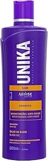 Unika Home Care Shampoo 500 ml – Brazilian Keratin Treatment for Chemically Treated Hair – Silky, Smooth & Frizz Free Hair – Sulfate Free, Paraben Free – OJON OIL, VEGAN – 16.9oz/500ml…