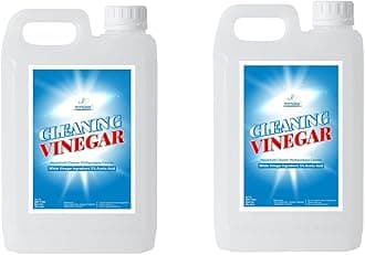 VITSZEE Cleaning Vinegar 1L (Pack of 2) for Household Cleaning Purpose | pure distilled vinegar Synthetic | White | cleaning vinegar all purpose cleaner | Floor cleaner | Total 2000ml