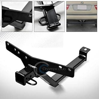 Velocity Racing Class 3 Trailer Hitch Receiver Rear Bumper Tow Kit 2" Compatible with 00-06 Bmw E53 X5 Suv