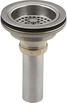 KOHLER K-8801-VS Duostrainer Sink Strainer, Vibrant Stainless