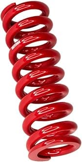 RockShox Metric Coil Spring 151mm Length | 650lb Heavy-Duty Metal Coil for Mountain Bike Suspension, Adjustable Travel 57.5-65mm, Electric Red Finish, Durable Performance & Customizable Shock Compatib