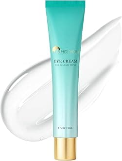 Eye Cream for Dark Circles & Puffiness Reduces Eye Bags, Wrinkles & Fine Lines | Hydrating Under Eye Care for Women