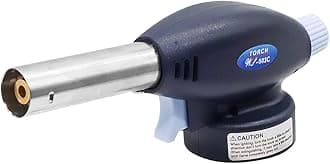 ELEPHANTBOAT Flamethrower Butane Burner Auto Ignition Camping Weldin Blow Torch for Creme Brulee, Kitchen, Cooking, BBQ