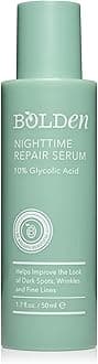 Bolden Nighttime Repair Serum | Facial Serum for Dark Spots and Discoloration | Ideal for Acne-Prone & Melanin-Rich Skin | 1.7 Fl Oz