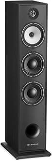 triangle - BOREA BR08 Hi-Fi Floorstanding Speakers - Power handling 150W - Efficiency 92 dB/W/m - 16cm Drivers - Versatile Music and Home Cinema - 206 x 1020 x 314 mm - Black (Piece)