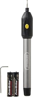 General Tools & Instruments 505 Cordless Precision Engraver with Diamond Tip Bit by General Tools