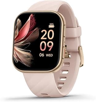 FITVII Health & Fitness Tracker 2024 (Answer/Make Calls), Smart Watch with 24/7 Heart Rate and Blood Pressure, Sleep Tracking, Blood Oxygen Monitor, 120+ Sport Mode Waterproof Activity Tracker