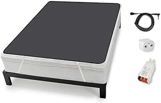 Earthing Grounding Mattress Cover for Bed (Cal King Size), grounding Sheets for , Improve Sleep with Clint Ober's Products (Also Available in King, Split King, Queen, Full, Twin, Twin XL)