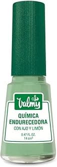Valmy Lemon & Garlic Quimica Endurecedora - Nail Hardener and Whitening Polish Treatment (1 Unit) 1 Unit
