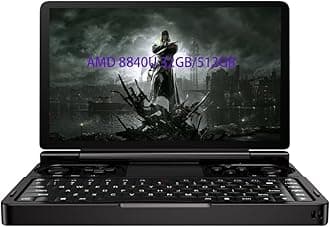 GPD Win Mini 2024 Handheld Game Console, 7" Touchscreen Gaming PC Mini Laptop Gamepad UMPC Win11 [AMD Ryzen 7 8840U 32GB RAM/512GB M.2 NVMe SSD]
