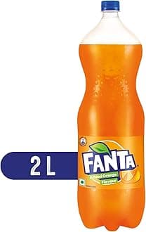 FANTA®️ Orange Flavored Cold Drink | Soft Drink with Added Orange Flavour | Delicious Orangey Flavor| Recyclable PET Bottle, 2 L