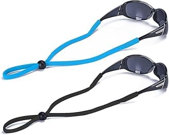 Adjustable Glasses Strap for Adults and Kids | 2-Pack Eyewear Retainer Cord for Reading, Safety, Sports & Sunglasses