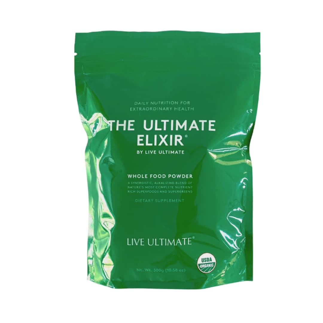 Live Ultimate The Ultimate Elixir 30 Day Supply PouchUSDA Organic