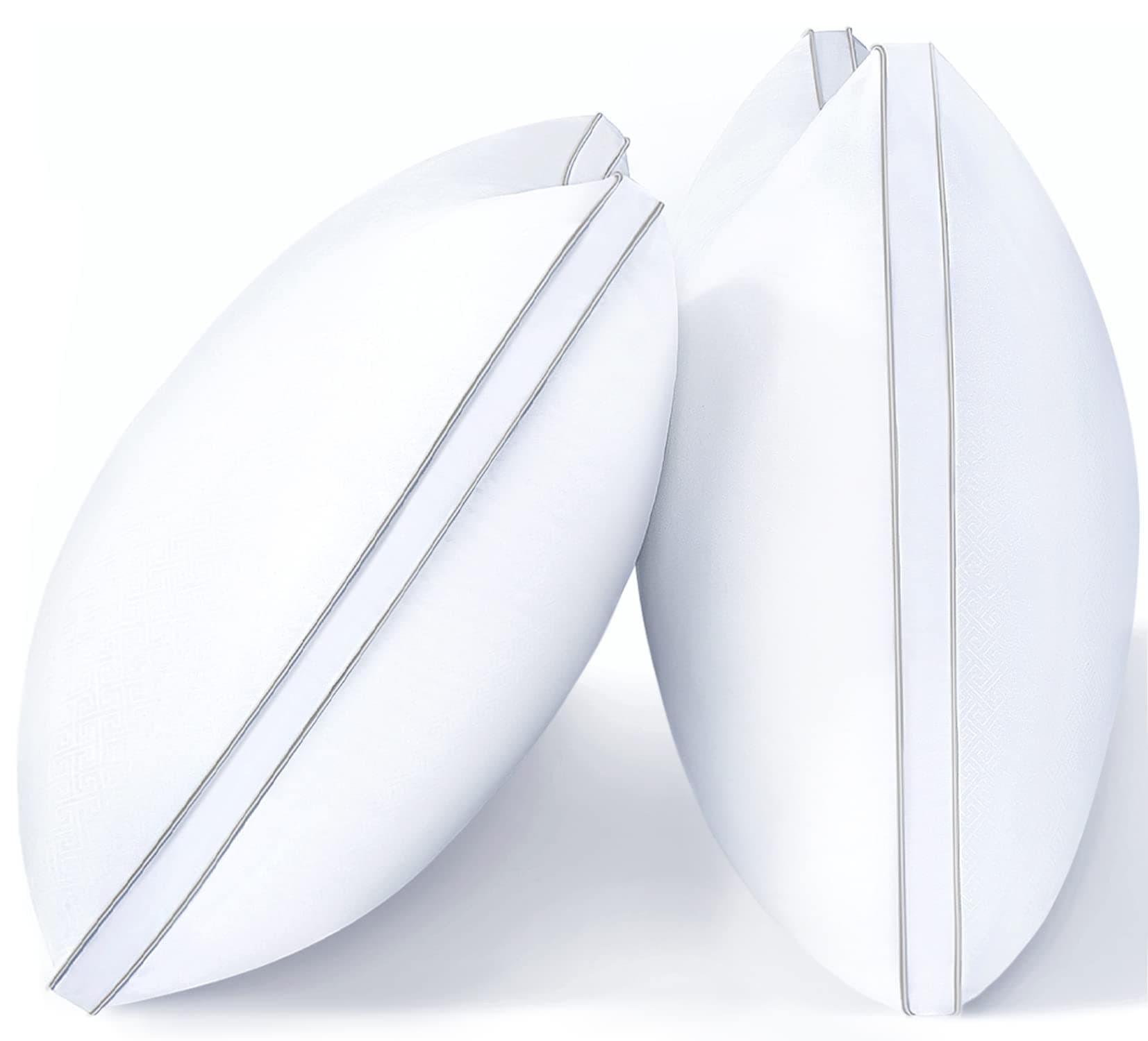 viewstar Pillows King Size 2 Pack Side Sleeping Bed Pillow for Side Back Stomach Sleepers Hotel Quality Down Alternative Easy Care Premium Quality, 20 x 34