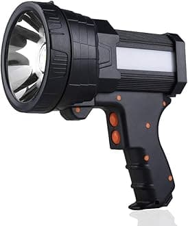 Super Bright, Rechargeable Spotlight Flashlight