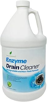 Natural Elements Enzyme Drain Cleaner | Digest Grease, Fats, and Paper Buildup in Drains, Septic Tanks, Grease Traps, Pipes (1 Gallon)