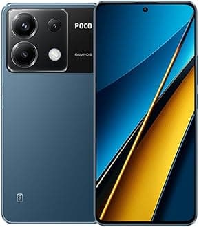 Xiaomi POCO X6 5G (Blue 12GB RAM, 256GB ROM) - Vivid 120Hz AMOLED 1.5K display | 64MP large camera sensor with OIS Ultra-wide and macro lenses | 67W turbo charging | SDM7435 Advanced process
