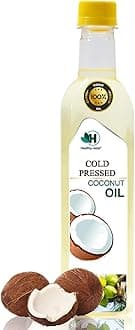 - 1L Cold Pressed Coconut Oil (Virgin, Chekku/Ghani) - 1 Litre Wood Pressed Coconut Oil for cooking