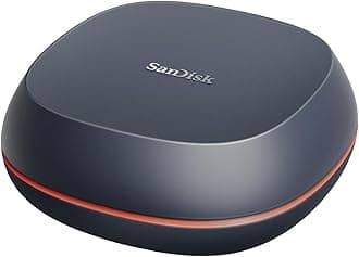 SanDisk 8TB Desk Drive, USB Type-C, Desktop External SSD, High-capacity Solid State Drive, SSD up to 1000 MB/s