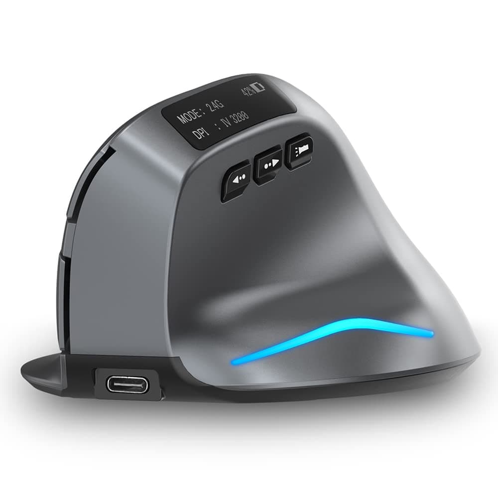 F26C Bluetooth Mouse with LED Screen