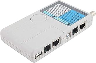 4 in 1 Phone Network Remote Cable Tester, RJ45 RJ11 BNC