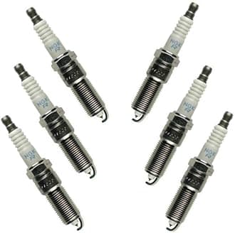 NGK Laser Iridium Spark Plug ILKR7B8 (6 Pack) Compatible With DODGE DURANGO CREW 2011-2013 3.6L/220