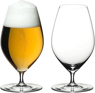 RIEDEL Beer, Crystal Glass, 2 Count (Pack of 1)